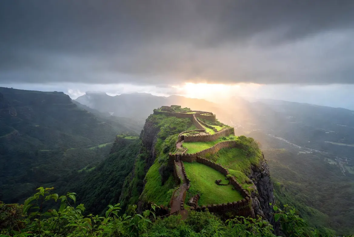 Korigad Fort surroundings